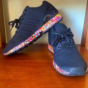 Adidas ZX Flux, Black/Multicolored, Men’s 9.5